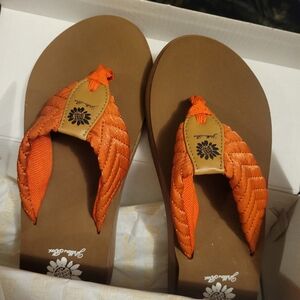 Yellowbox Women's Orange Flip Flops